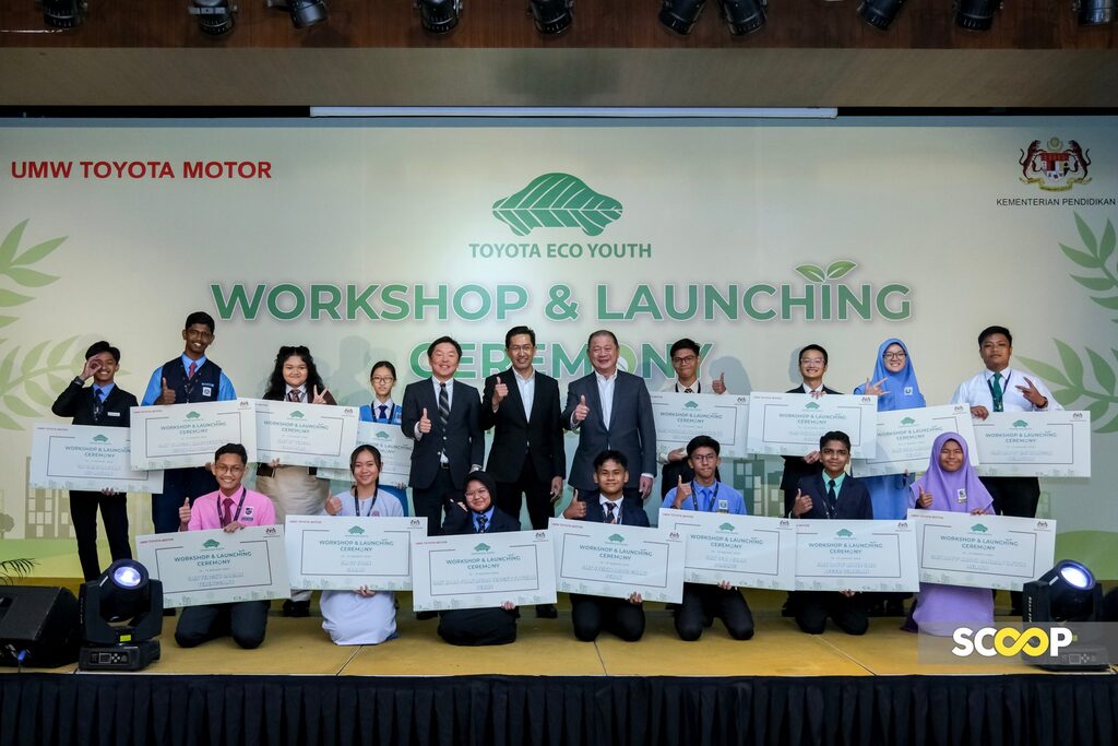 Toyota's green mission 16 schools dive into Eco Youth Environmental