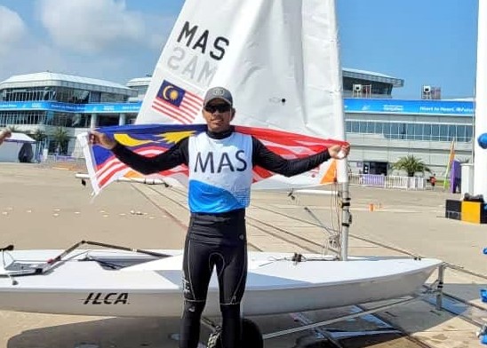 [UPDATED] Asiad: sailor Asnawi wins Malaysia’s first medal in Hangzhou