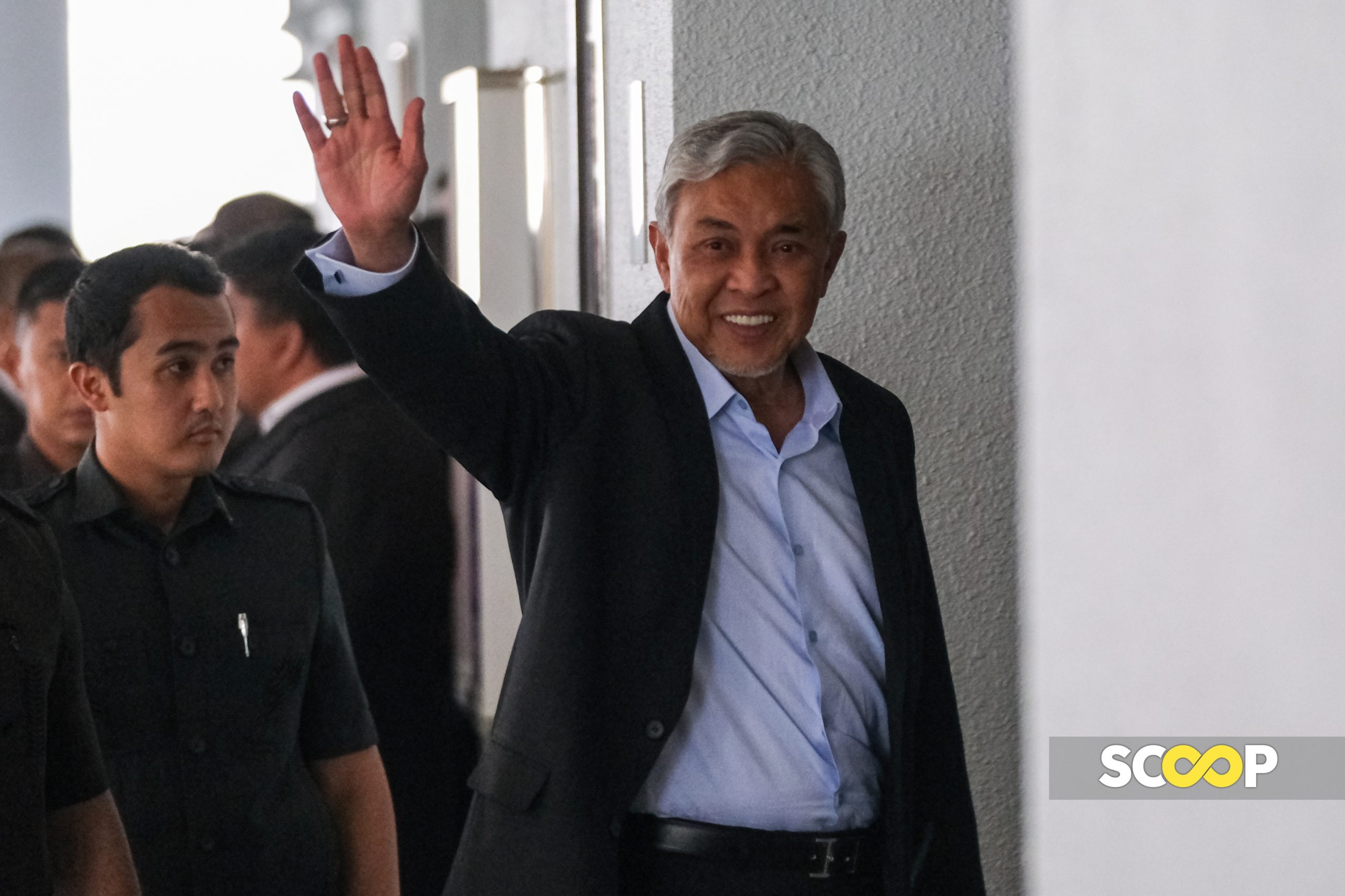 Zahid's graft case dropped, he leaves court a free man