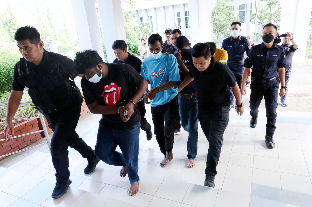 Court charges four men with murder of elderly in Kuala Ketil