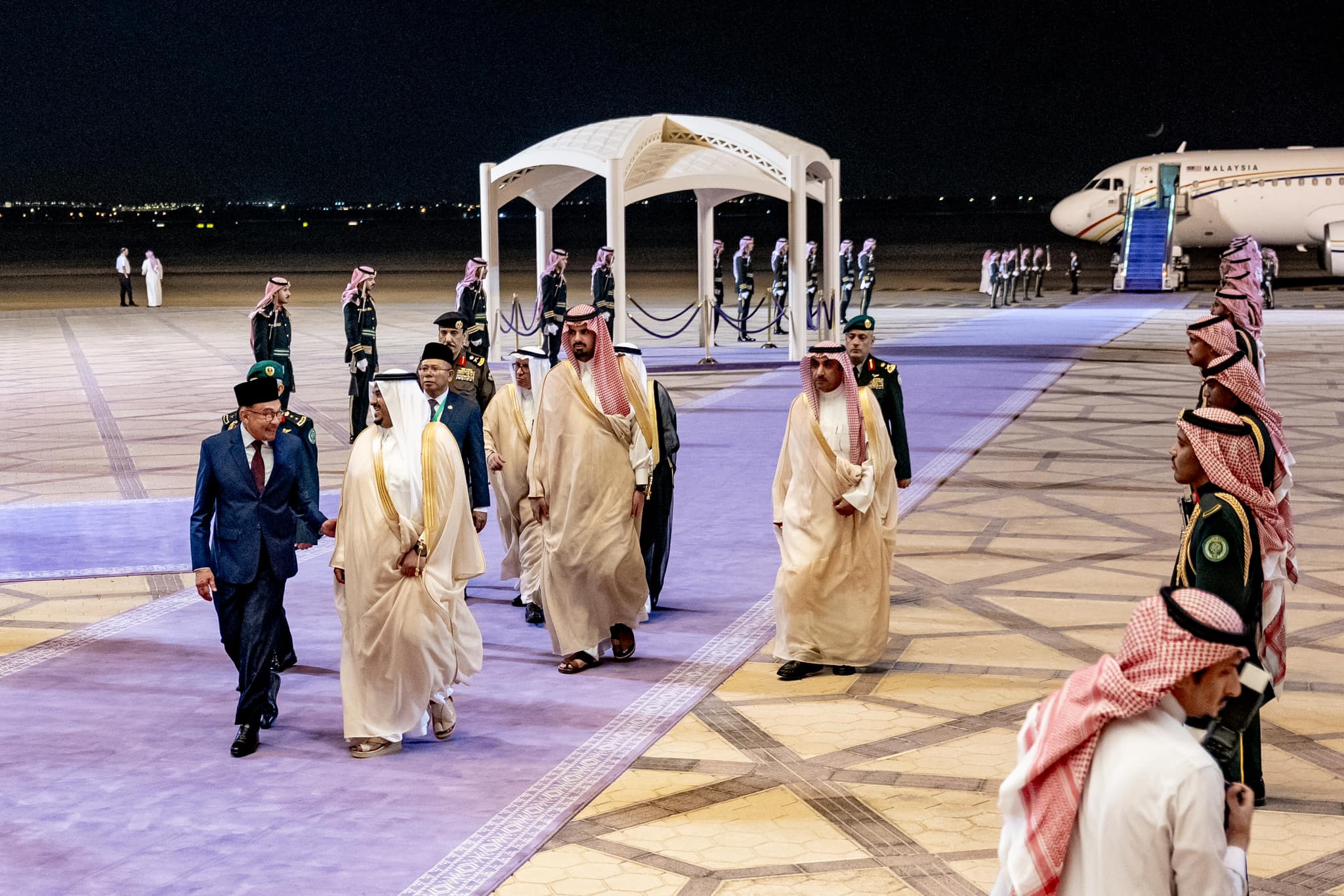 Anwar arrives in Riyadh for inaugural Asean-GCC Summit