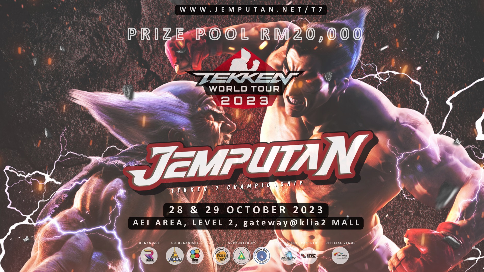 JEMPUTAN: Tekken 7 Championship welcomes world-class gamers