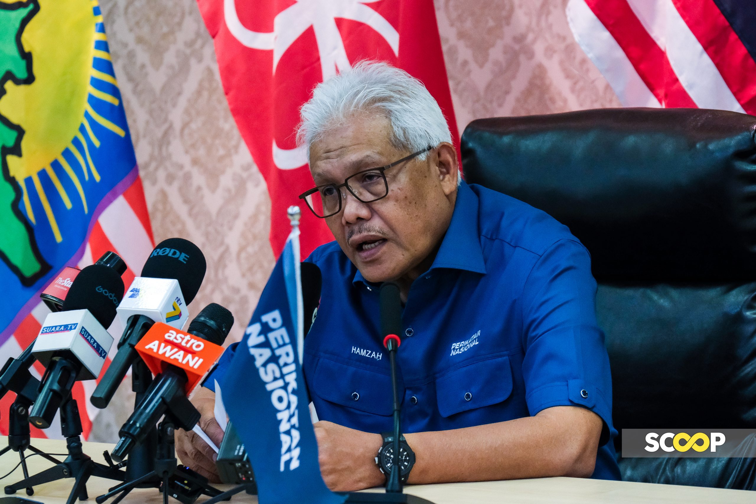 Bersatu Bahagian Kuala Kangsar, Labuan diurus sementara badan kepimpinan negeri: Hamzah