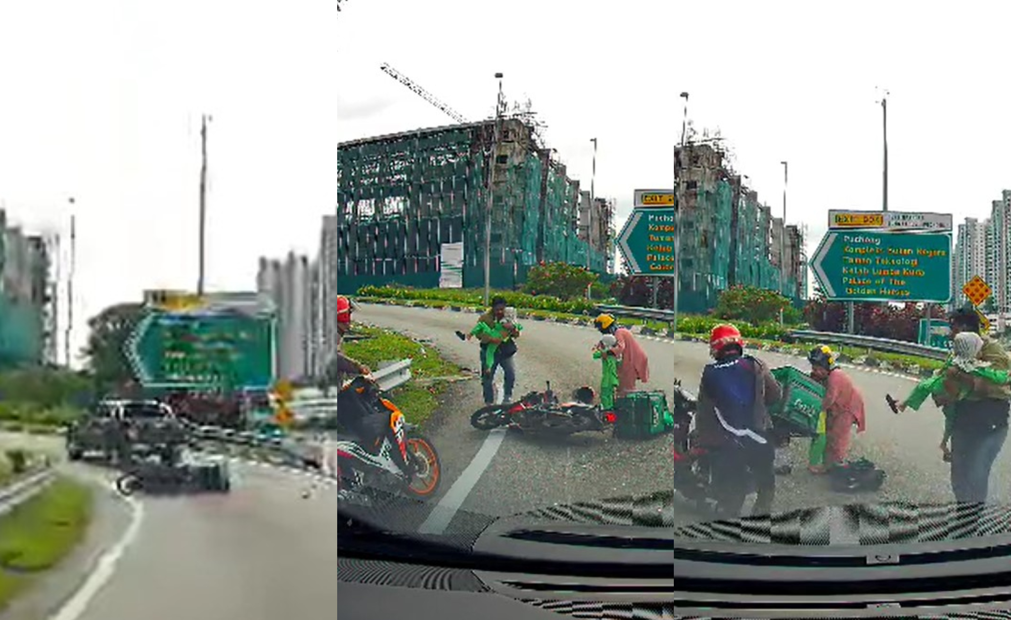 Pemandu tular langgar motosikal dinaiki empat beranak didenda RM6,000