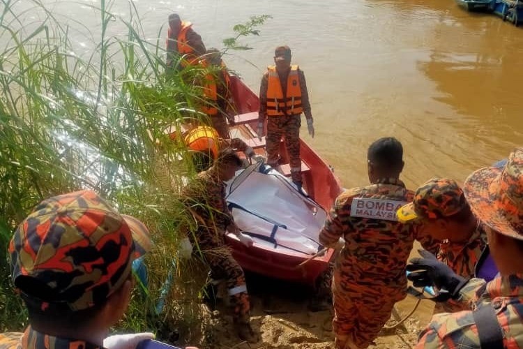 Mayat lelaki jatuh Jambatan Tendong sejak Selasa ditemukan pagi tadi