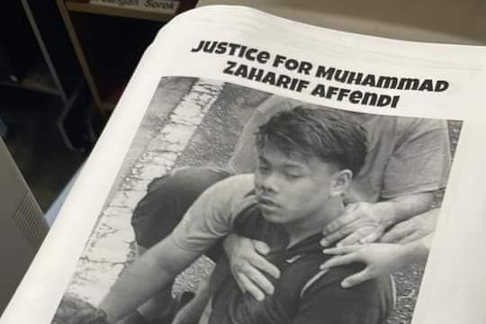 Zaharif Affendi en route to mosque for Friday prayers when he was fatally hit by car: brother