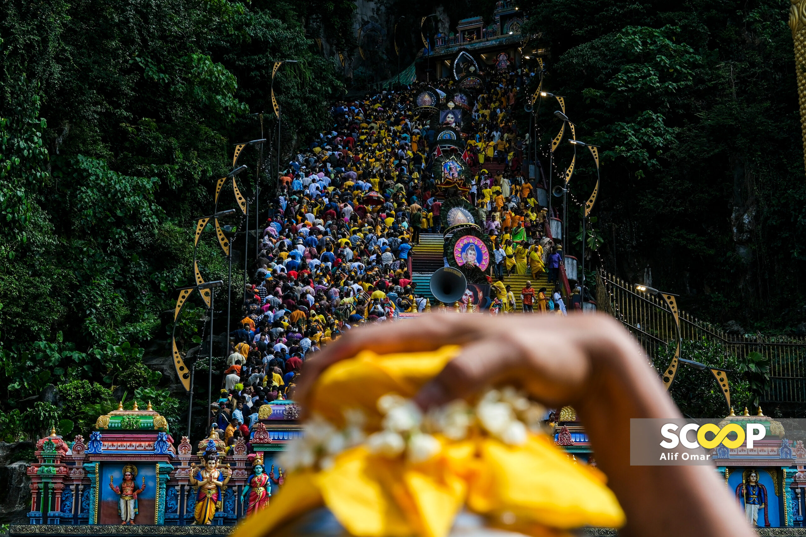 Photo of the day: Sea of devotees, tourists flock to Batu Caves for a joyous Thaipusam