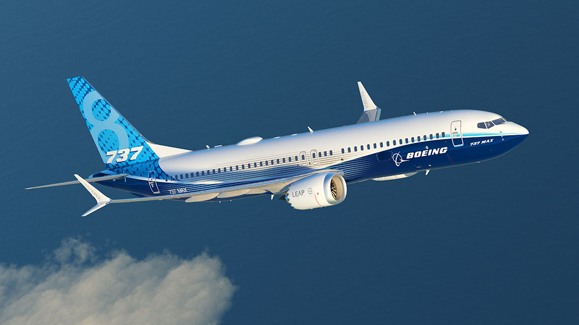 CAAM orders inspection of Boeing 737-8 MAX's rudder system