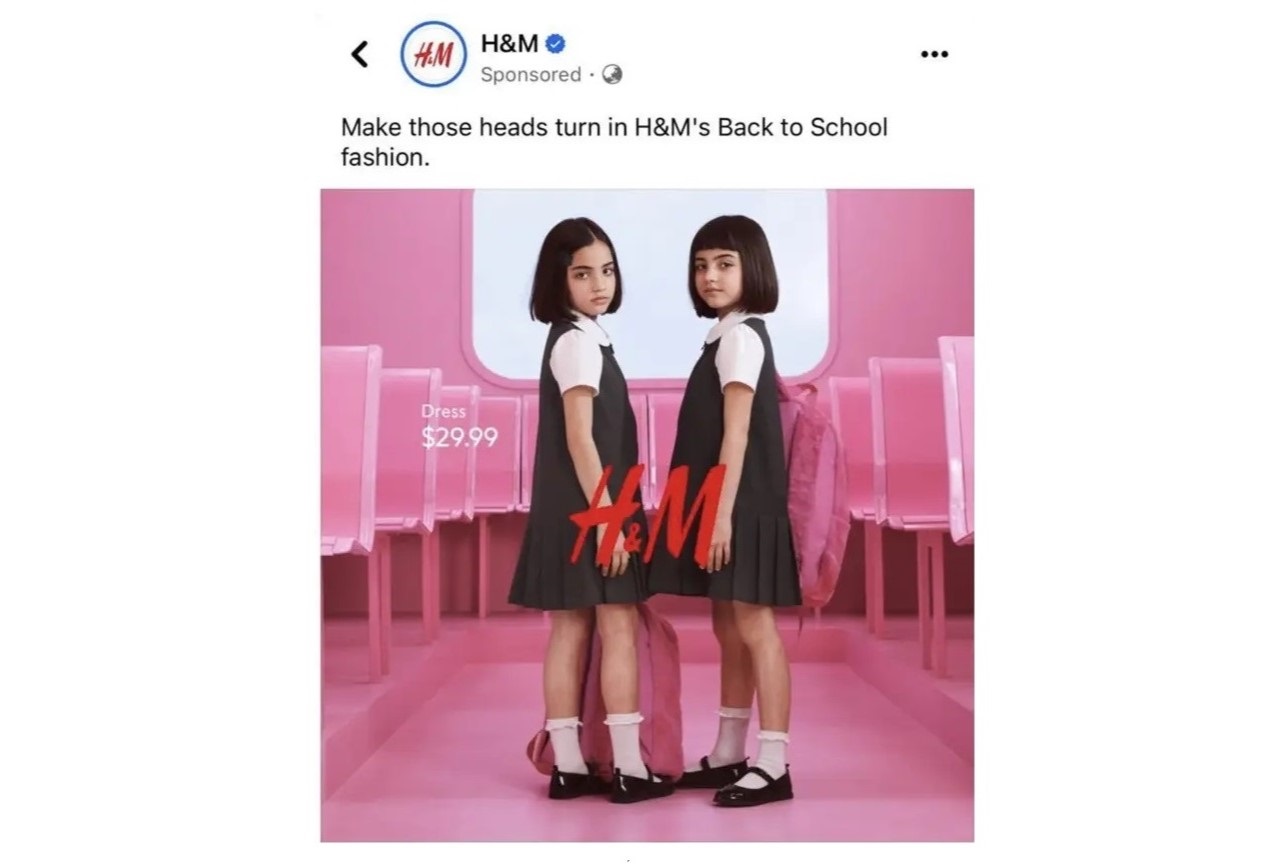 ‘Back to School’ ad goes back to drawing board as H&M accused of sexualising kids