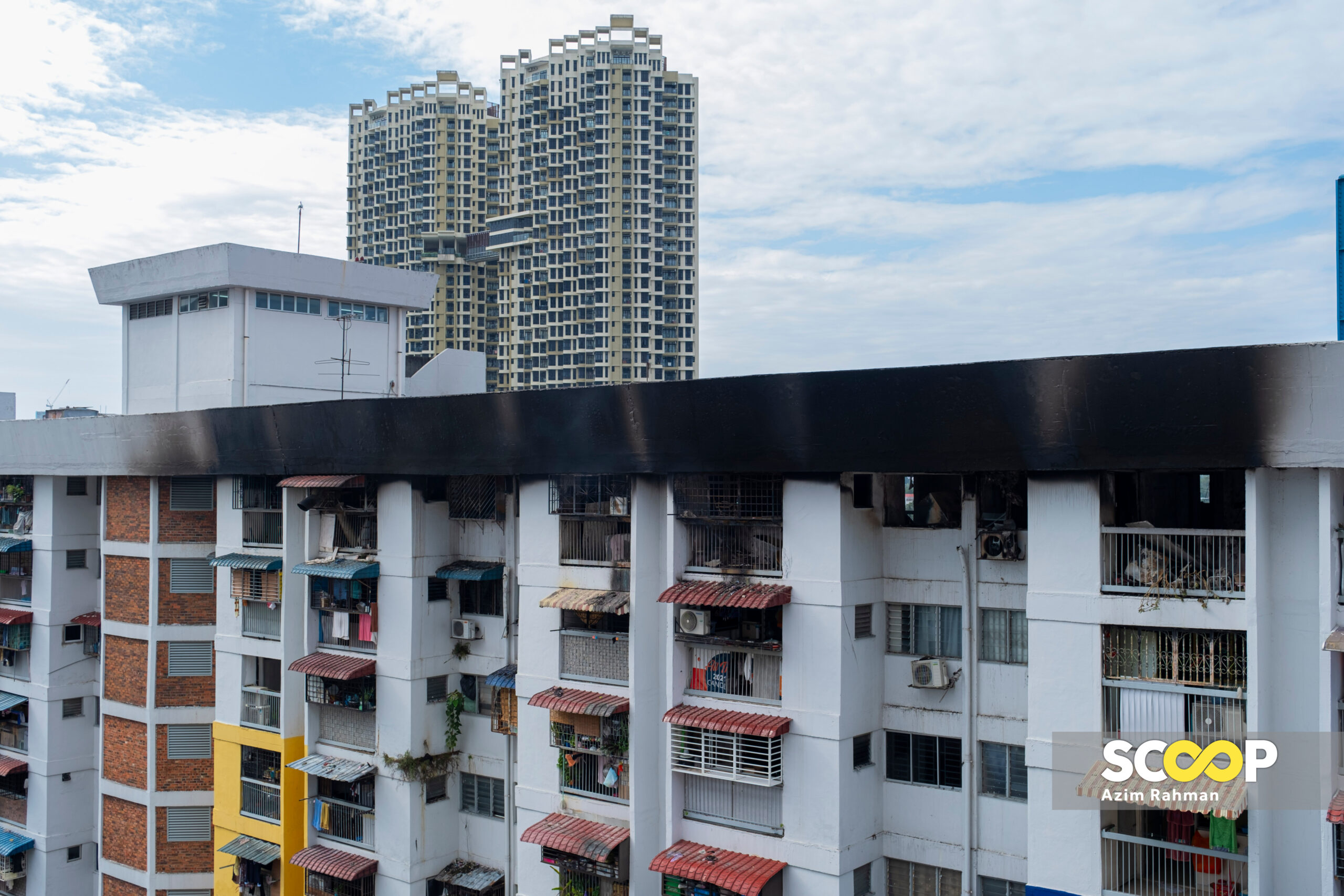 Penduduk tingkat 16 Flat Sri Sabah kosongkan rumah, bimbang keselamatan
