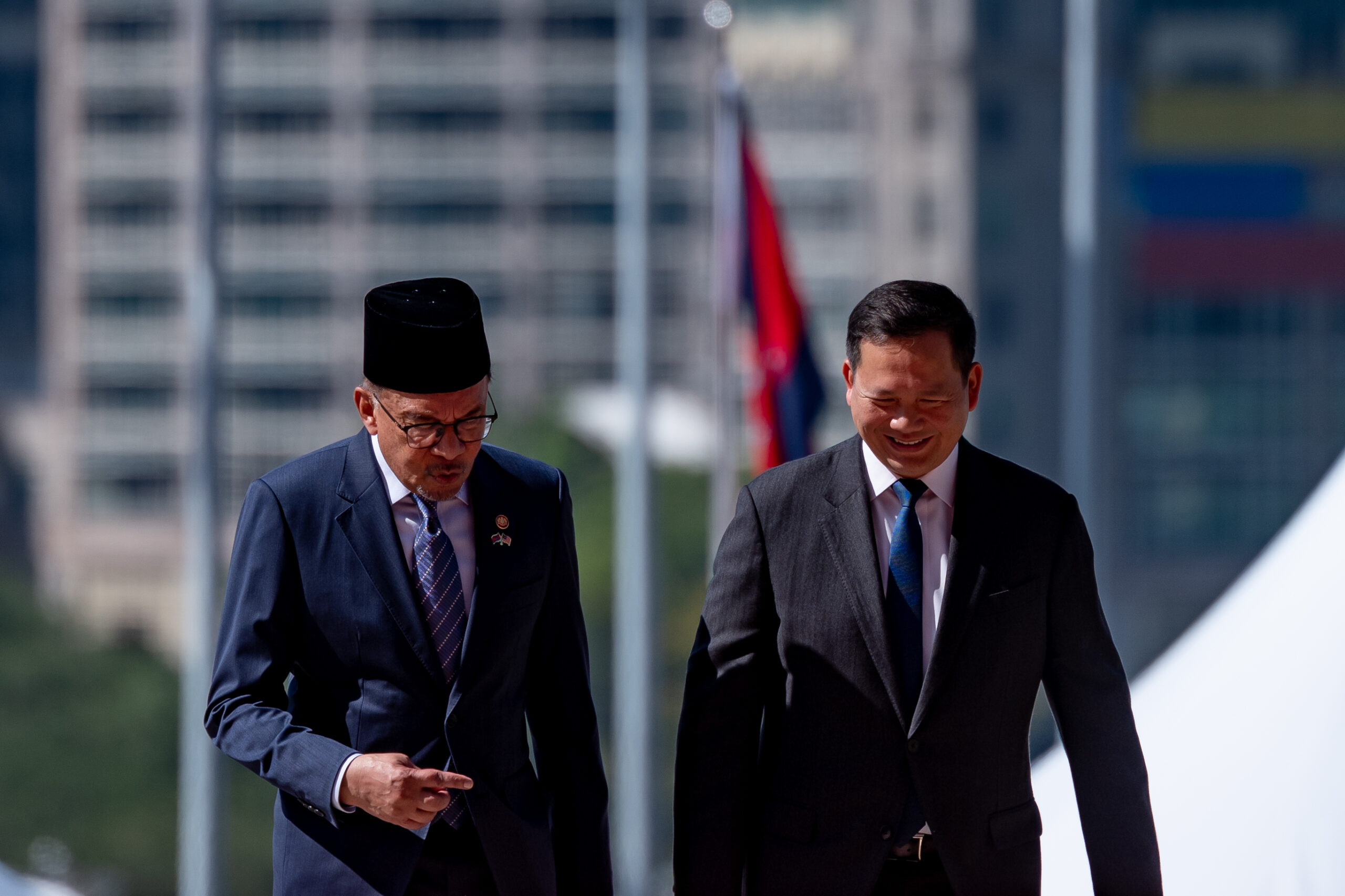 Cambodian PM Hun Manet meets Anwar for bilateral talks in Putrajaya