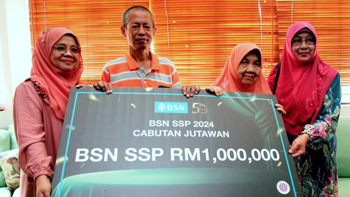 Overnight millionaire: ex-cleaner 'can't believe' he won RM1 mil from BSN SSP lucky draw