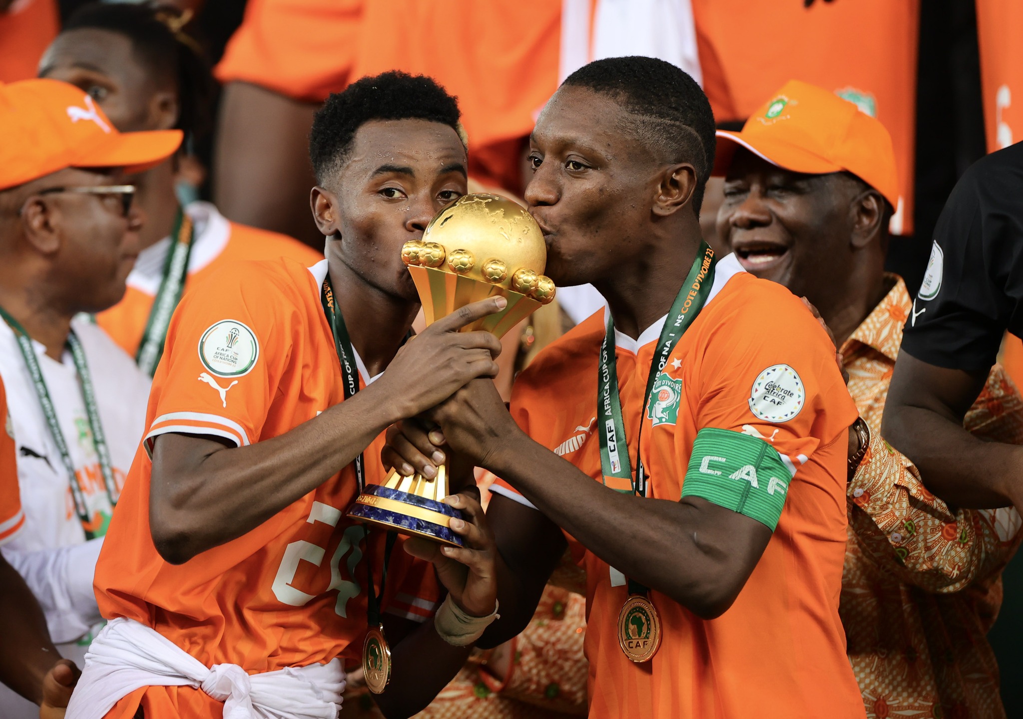 Ivory Coast take home 2023 Afcon trophy after trumping Nigeria 2-1