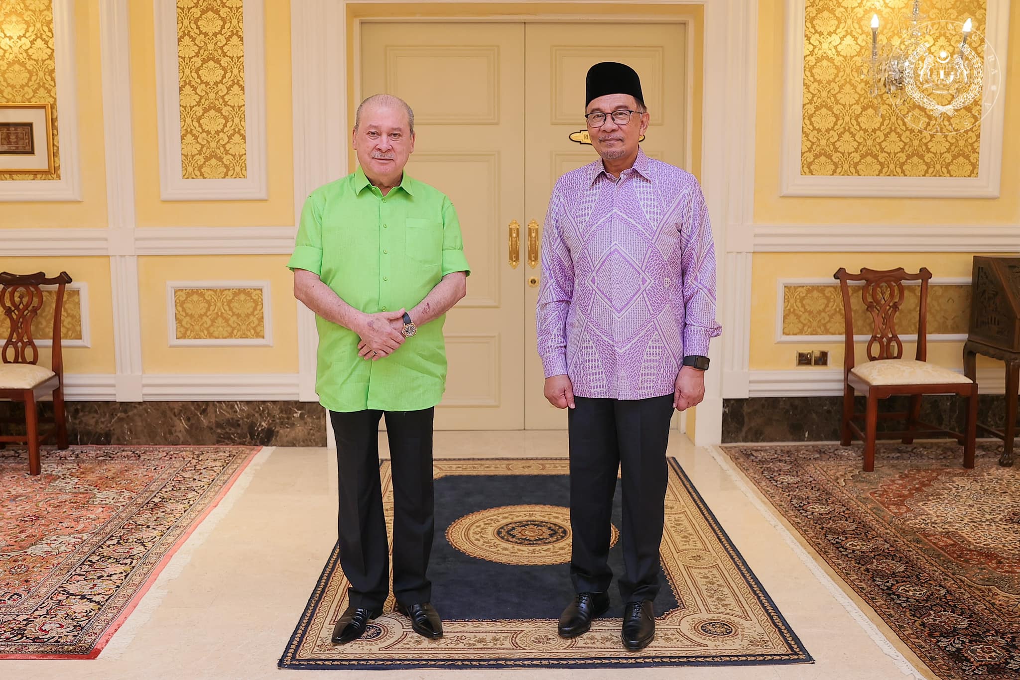 Sultan Ibrahim grants audience to PM at Istana Negara