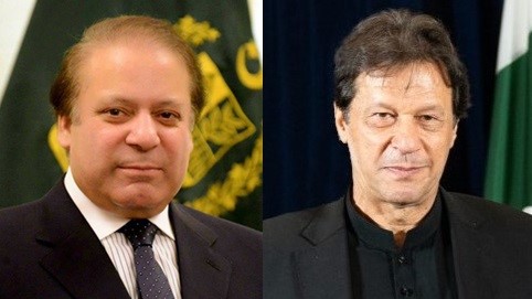 Pakistan polls: former PMs Imran, Nawaz both claim victory amid unrest