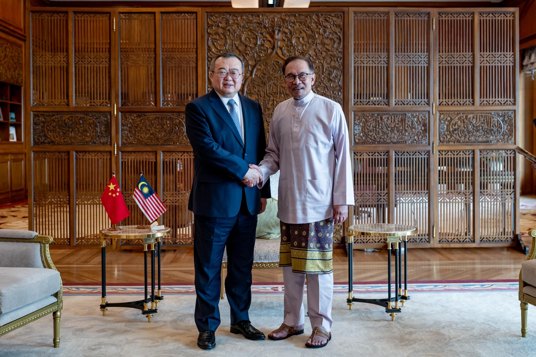 CPC’s international dept minister pays courtesy call to Anwar