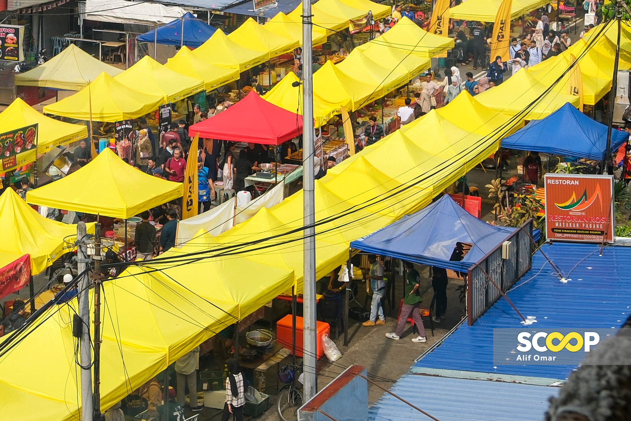 Ambil untung atas angin, kegiatan jual tapak bazar di KL dikatakan mencecah RM15,000