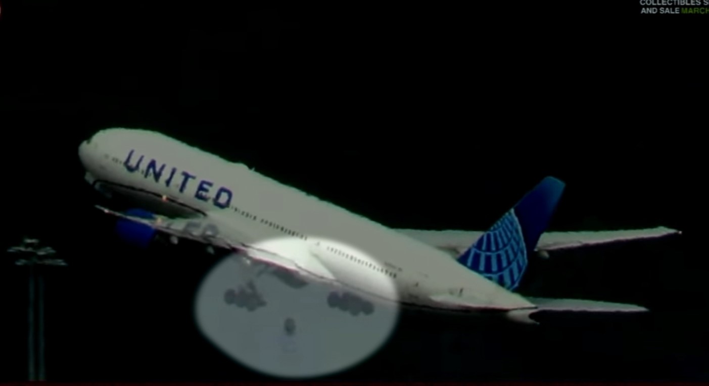 Emergency landing: United Airlines' Boeing 777 tyre falls off during takeoff