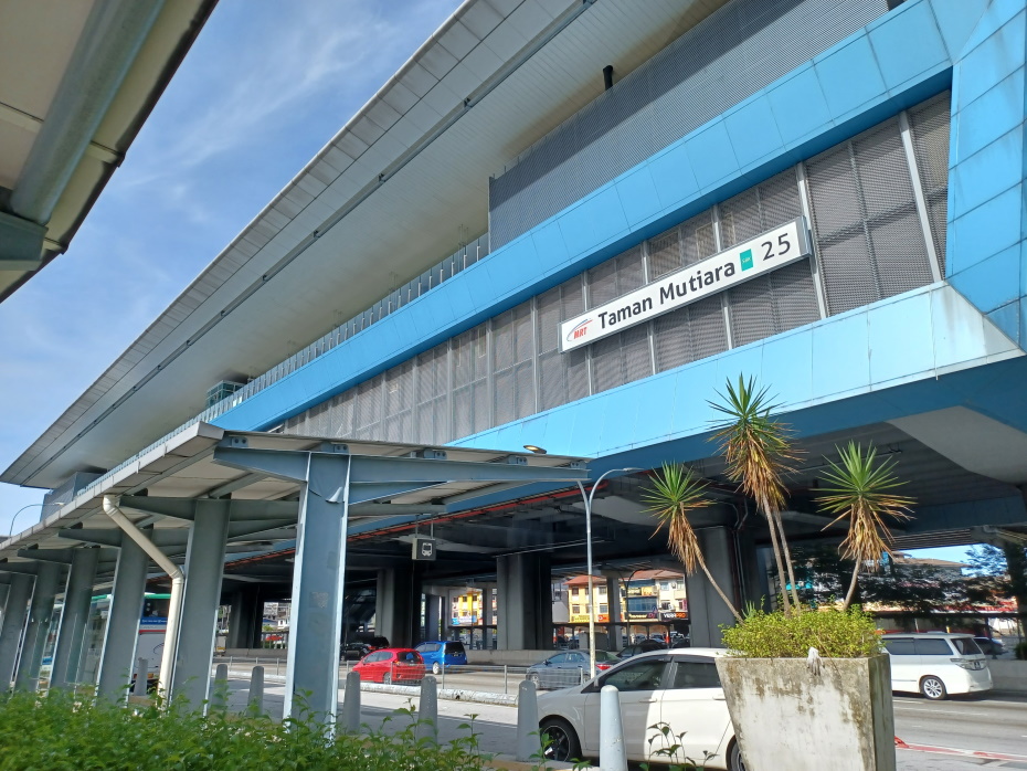 Stesen MRT Taman Mutiara ditutup sementara akibat kebakaran