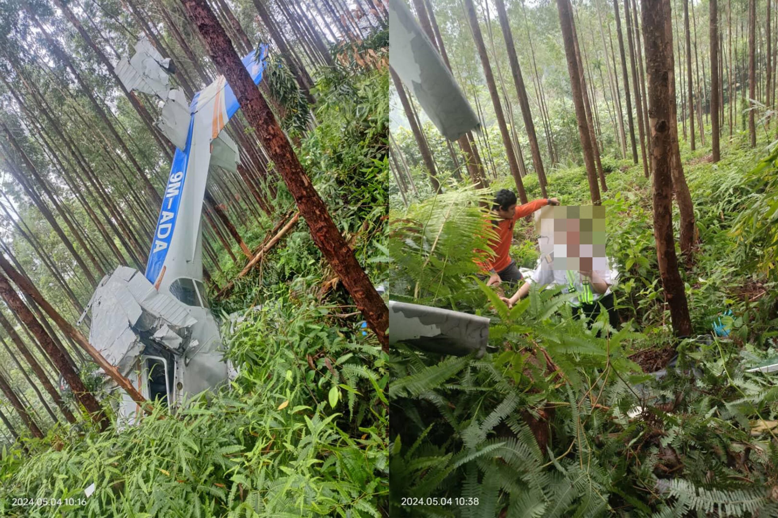 Sungkai plane crash: police attribute foggy weather as factor