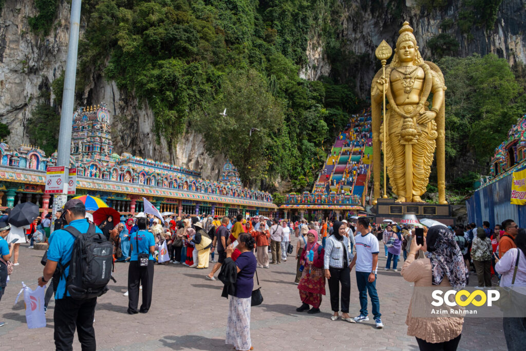 19012023 - Tinjauan persiapan Thaipusam di Kuil Sri Subramaniar Swamy, Batu Caves,  - AZIM RAHMAN