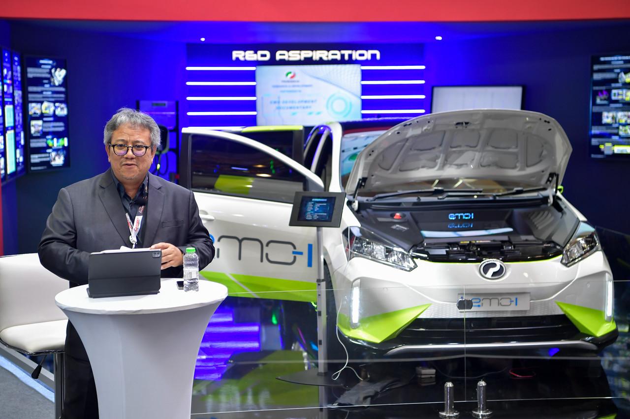 Perodua introduces Myvi Emo-1, its first EV prototype