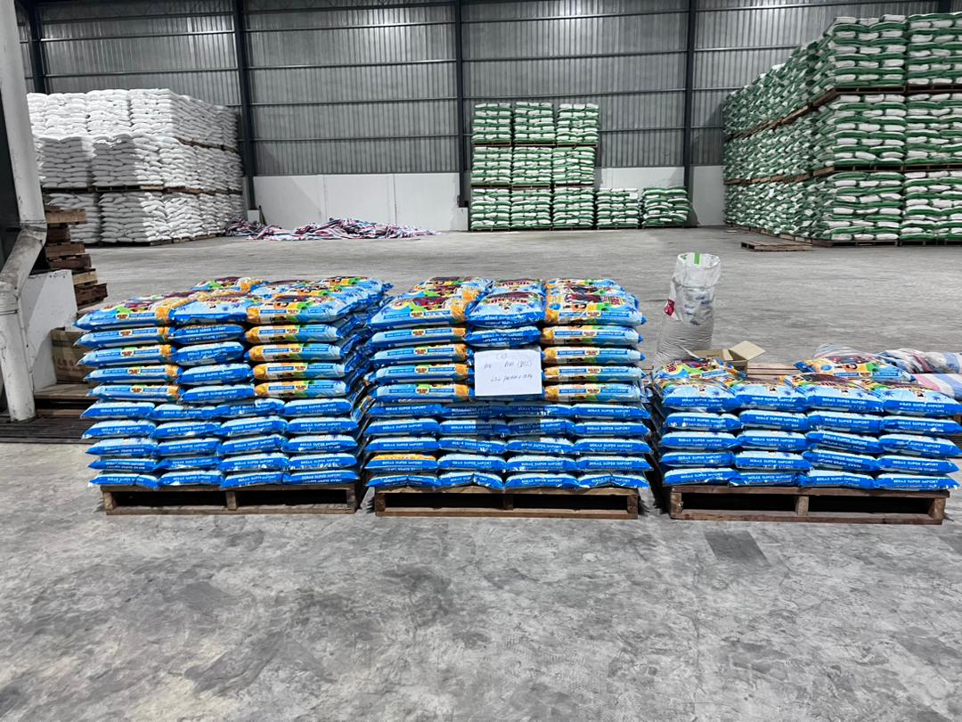 Illegal rice hoard: RM2.1 mil subsidised rice seized in Sibu warehouse raid
