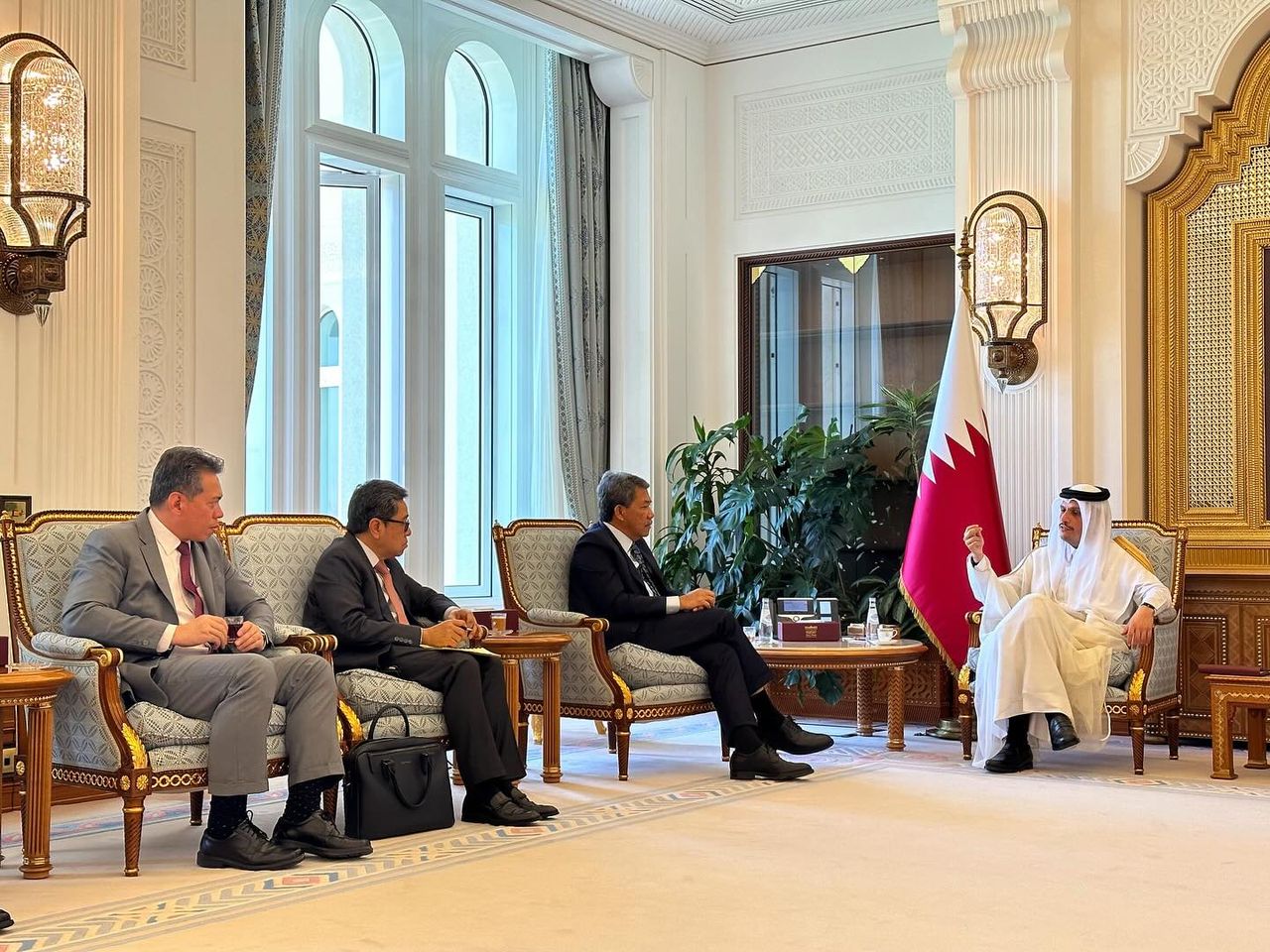 Malaysia supports Qatar’s role in Palestine peace negotiations