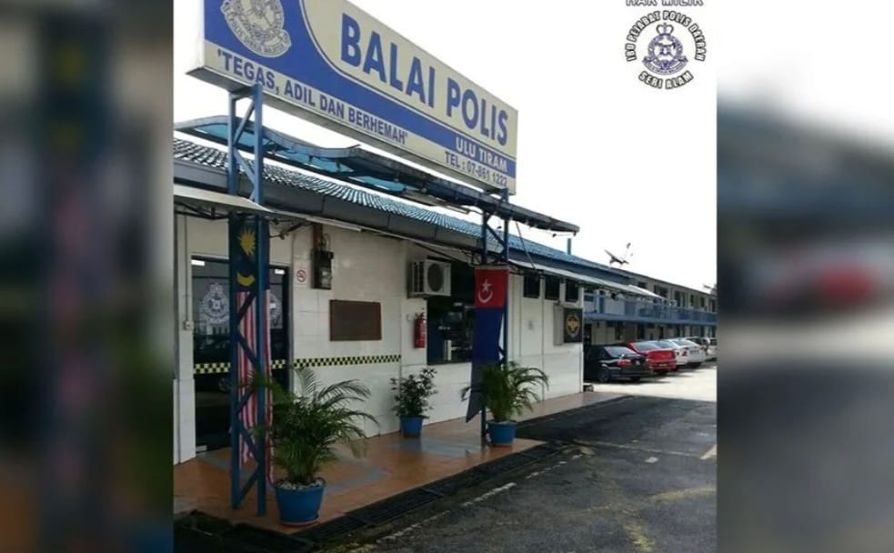 Balai Polis Ulu Tiram diserang, 2 anggota maut, seorang cedera