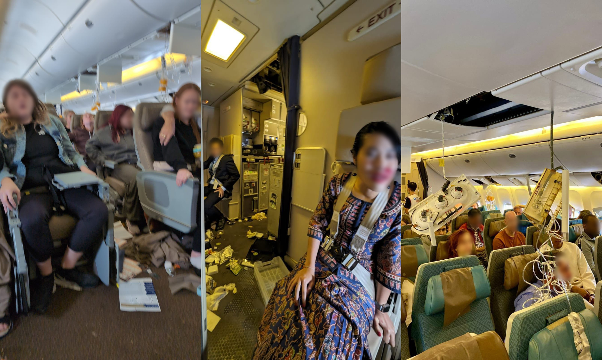 Deadly turbulence: Singapore Airlines flight suddenly descended 6,000ft within minutes