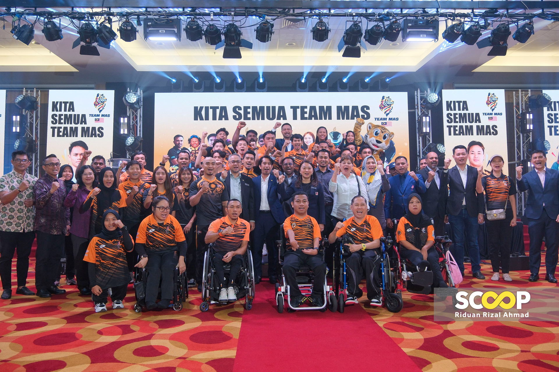 Hannah launches Team MAS campaign in preparation for Paris Olympics, Paralympics