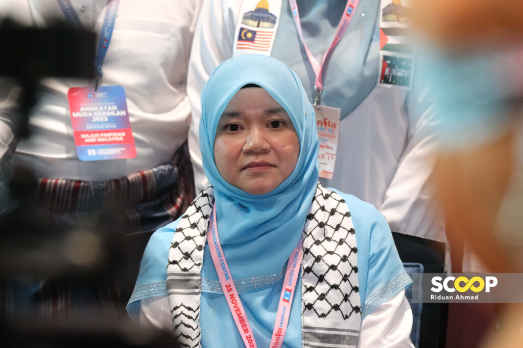 25112023-Fadhlina-Sidek-Majlis-perasmian-Kongres-Nasional-Tahunan-AMK-Wanita-KEADILAN-2023-di-Pusat-Konvensyen-Antarabangsa-Putrajaya.-RIDUAN-AHMAD-17