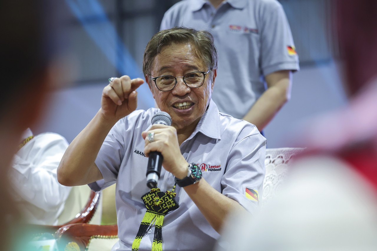 Abang Jo brushes off allegations over his leadership of Sarawak