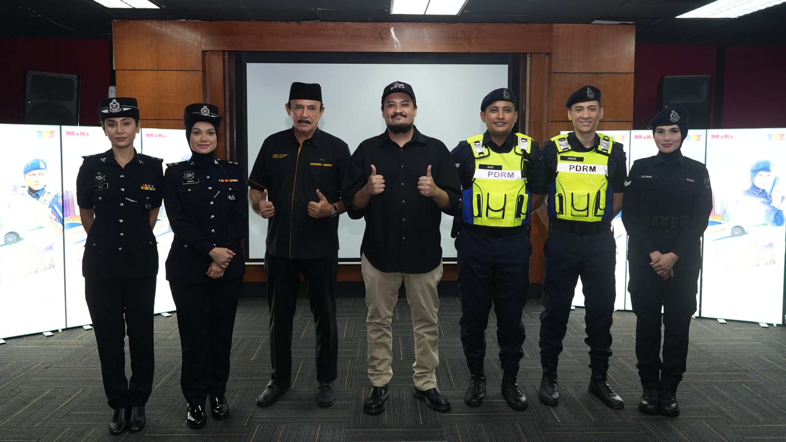 Kembali mengarah drama kepolisian baharu, Yusof Haslam pilih Shah Iskandar, Puteri Sarah terajui Polis Peronda
