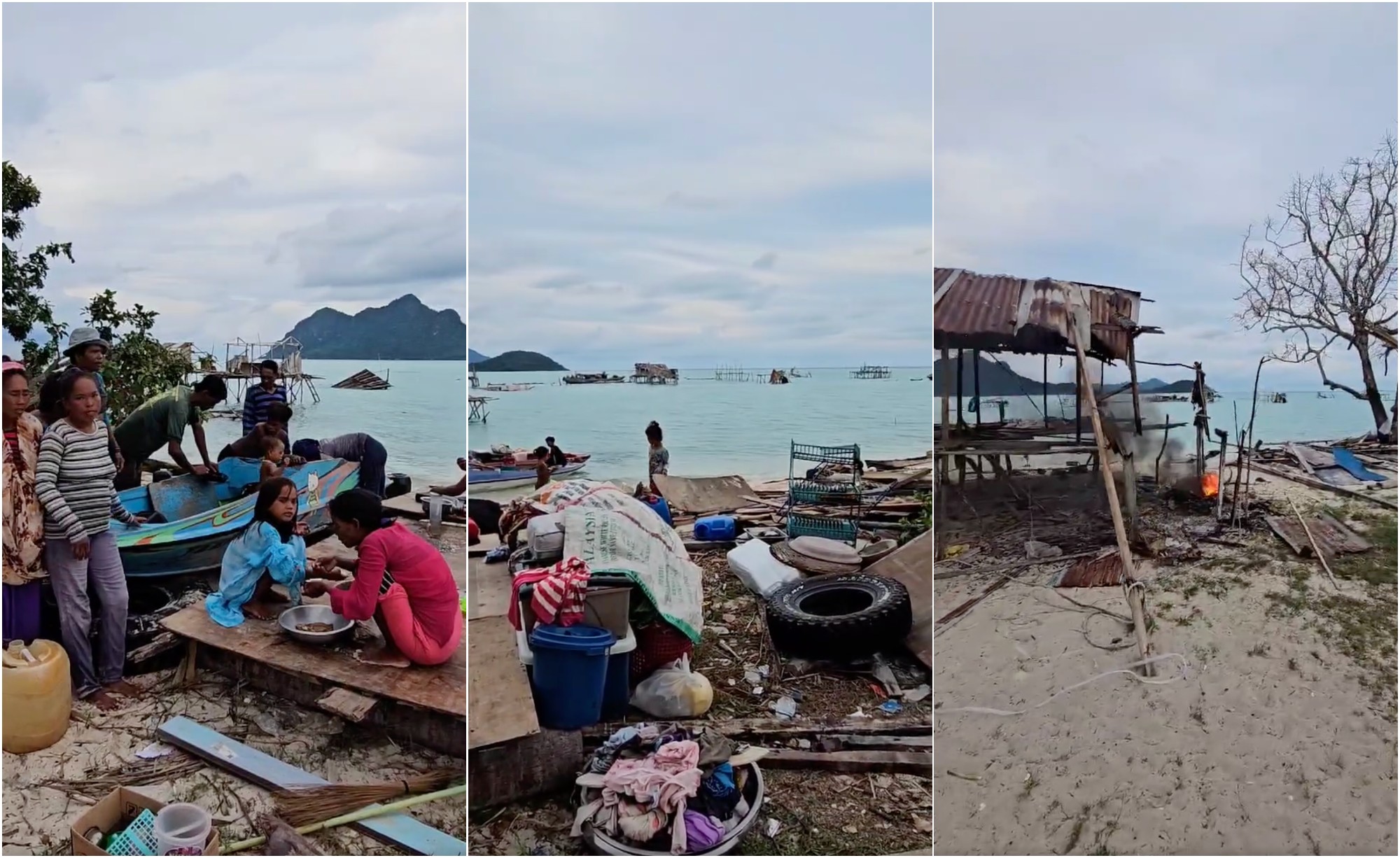‘Barbaric to evict Bajau Laut, burn their houses’