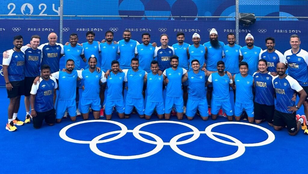 Men in Blue team Paris Olympics