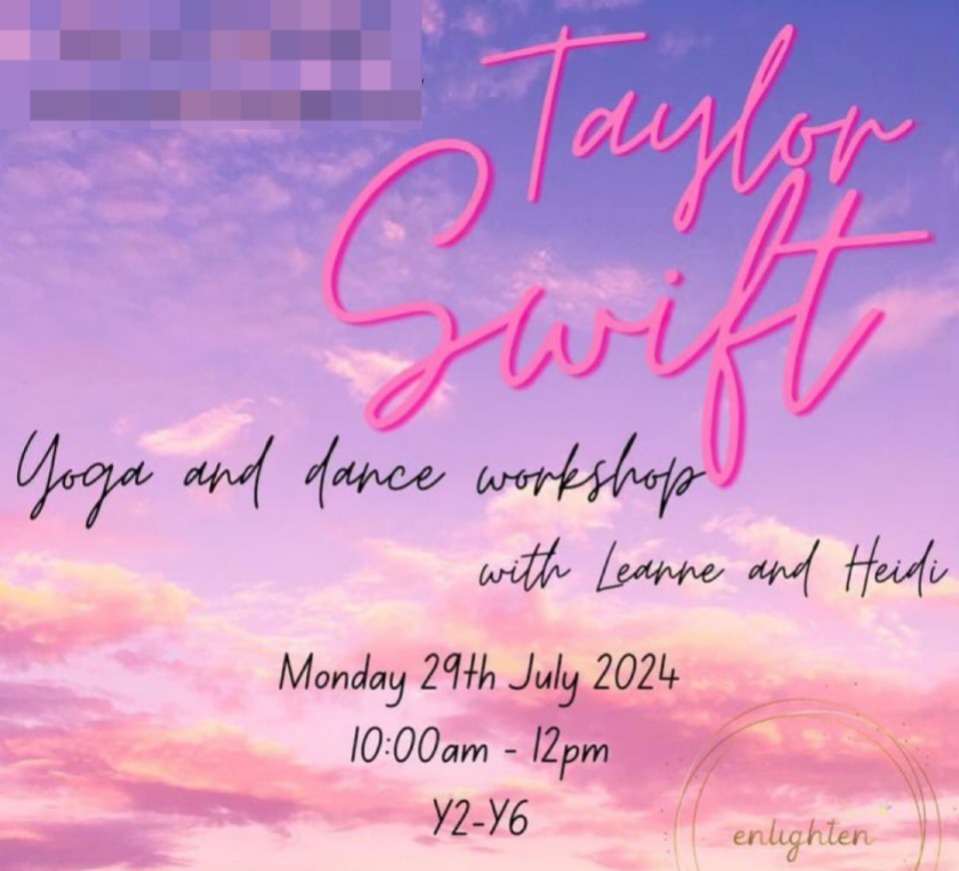 taylor swift UK workshop