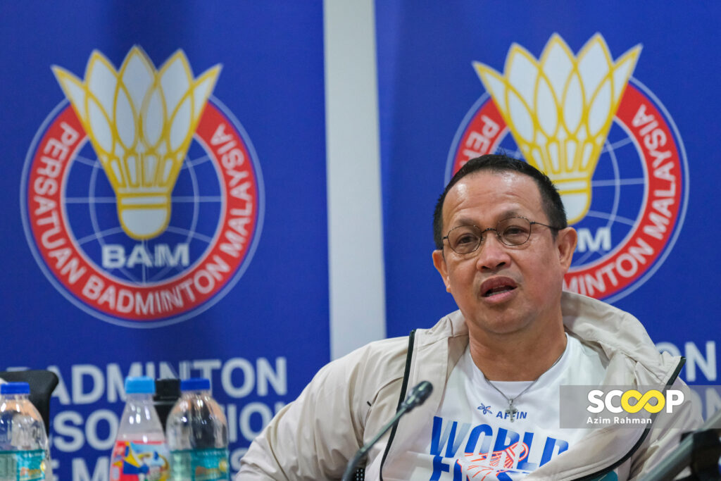 13082024 - Rexy Mainaky di Sidang media Persatuan Badminton Malaysia di Akademi Badminton Malaysia, Bukit Kiara - AZIM RAHMAN 3