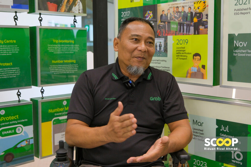 27082024  - Grab partner interviews.  RIDUAN RIZAL AHMAD