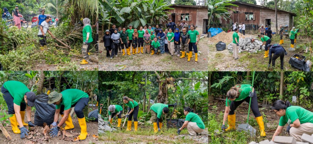 #BantuanBanjir volunteer initiative in Kampung Kuala Jengal, Terengganu