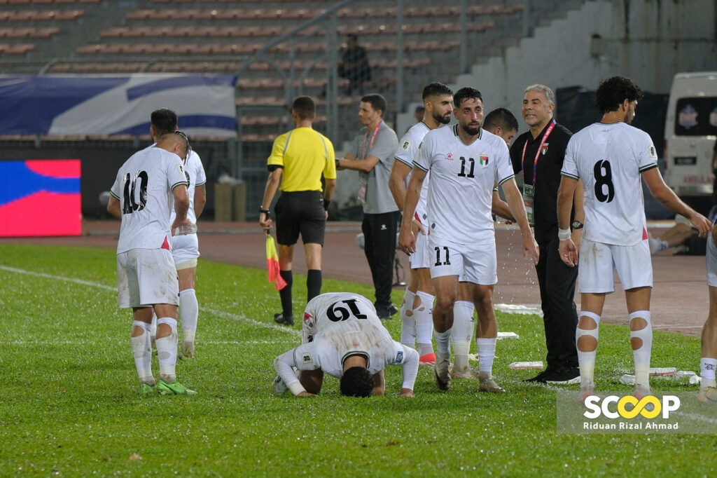 10092024 - Palestine vs Jordan world cup qualifier at Stadium Kuala Lumpur. RIDUAN RIZAL AHMAD20