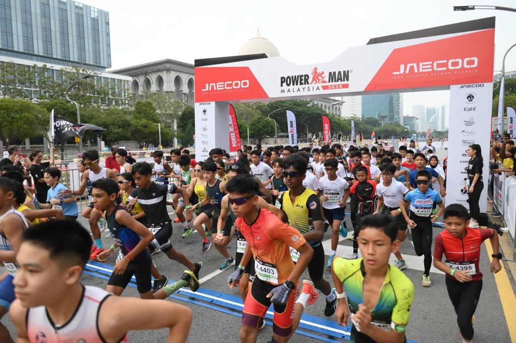 Jeffrey organised a kids race at POWERMAN Malaysia 2024 - FB pic - 24092024