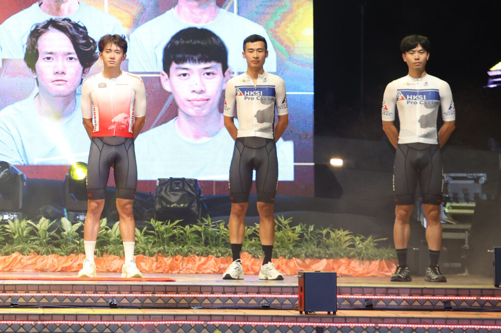 HKSI Pro Cycling Mow Ching Yin (far left) - 2024 LTdL pic